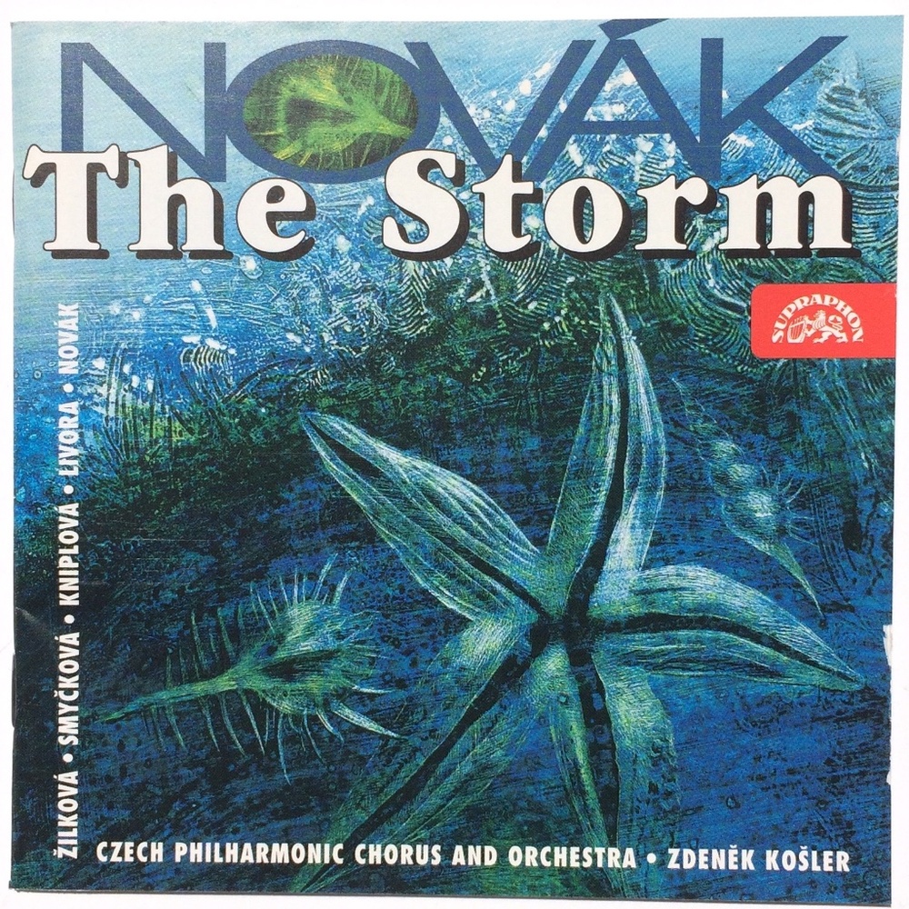 Vitezslav Novak The Storm CD Supraphon SU 30882 211 Czech Classical Orchestra